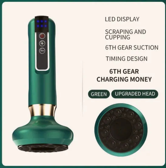 Electric Vacuum Cupping Massager For Body Anti-Cellulite - Bellarte Enchanté Electric Vacuum Cupping Massager For Body Anti-Cellulite